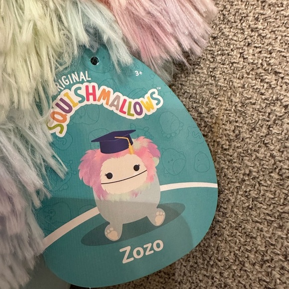 🇺🇸 Nwt Zozo the Bigfoot 12" Squishmallows - Picture 3 of 6